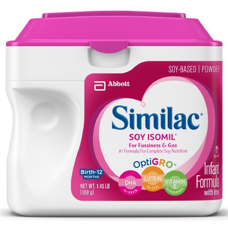 Picture of Infant Formula Similac® Soy Isomil® For Fussiness and Gas 23.2 oz. Canister Powder50819