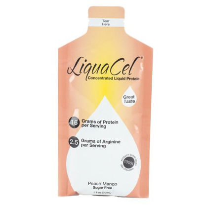 Picture of Oral Protein Supplement LiquaCel™ Peach Mango Flavor Ready to Use 1 oz. Individual PacketGH86B