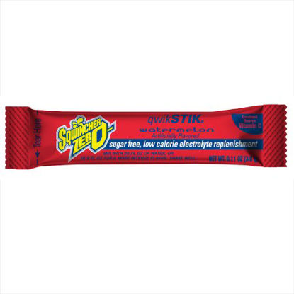 Picture of Electrolyte Replenishment Drink Mix Sqwincher® Qwik Stik® Zero Watermelon Flavor .11 oz.X581-M2600