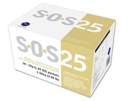 Picture of Carborhydrate Oral Supplement S.O.S. 25 Neutral Flavor 52 Gram Individual Packet Powder52285