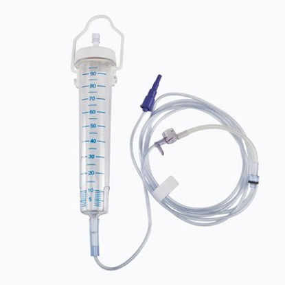 Picture of Enteral Burette Feeding Pump Bag Set Kangaroo™ ePump™ 100 mL DEHP-Free PVC Sterile716154