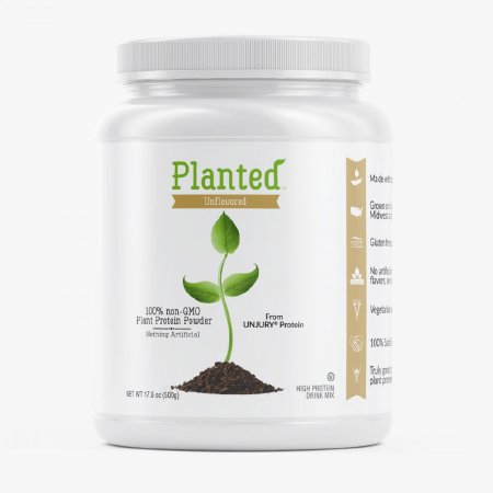 Picture of Oral Protein Supplemnet PLANTED™ Unflavored Powder 17.6 oz. Canister5621500018