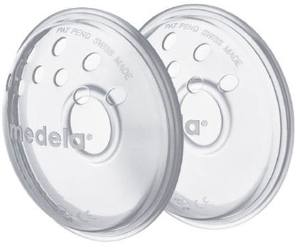 Picture of Nipple Shield SoftShells™ 8 X 4 X 1-1/2 Inch Silicone / Polypropylene Reusable101029227