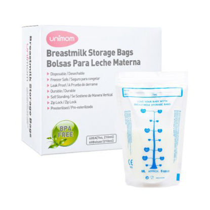 Picture of Breast Milk Storage Bag Unimom 7 oz. PlasticMB001