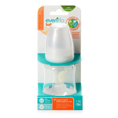 Picture of Baby Bottle Evenflo® Feeding Balance + Standard Neck 4 oz. Plastic1094111