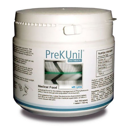 Picture of PKU Oral Supplement PreKUnil LNAA Unflavored 550 per Bottle Bottle Ready to Use8001