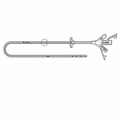 Picture of Transgastric-Jejunal Feeding Tube MIC 16 Fr. 15 cm Tube Silicone Sterile0250-16-15