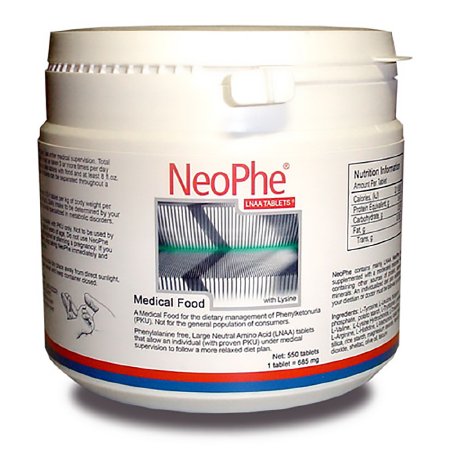 Picture of PKU Oral Supplement NeoPhe LNAA Unflavored 550 per Bottle Bottle Ready to Use8002