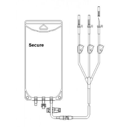 Picture of Gravity Feeding Bag Set 3 LiterCMS-9832