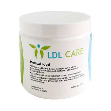 Picture of Lipid Metabolism Oral Supplement LDL Care Unflavored 100 Grams Jar Powder4007