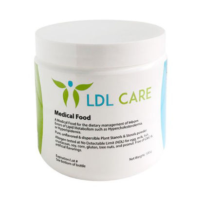 Picture of Lipid Metabolism Oral Supplement LDL Care Unflavored 100 Grams Jar Powder4007