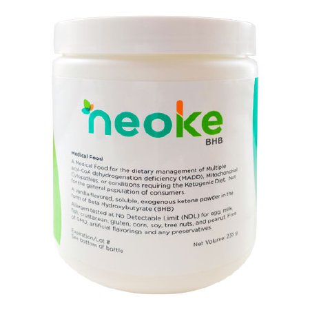 Picture of Oral Supplement neoKe BHB Unflavored Powder 150 Gram Jar6005
