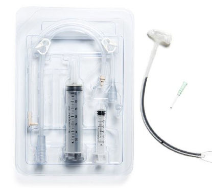 Picture of Low-Profile Transgastric-Jejunal Feeding Tube MIC-Key® 16 Fr. 3.0 cm Tube Silicone Sterile0270-16-3.0-45