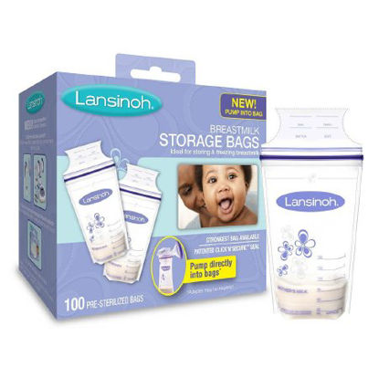 Picture of Breast Milk Storage Bag Lansinoh® 6 oz.20473