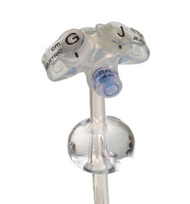 Picture of Low-Profile Transgastric-Jejunal Feeding Tube AMT G-JET® 14 Fr. 2.0 cm Tube Silicone SterileGJ-1420-45