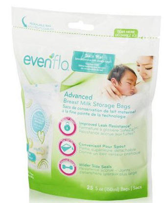 Picture of Breast Milk Storage Bag Evenflo5242211