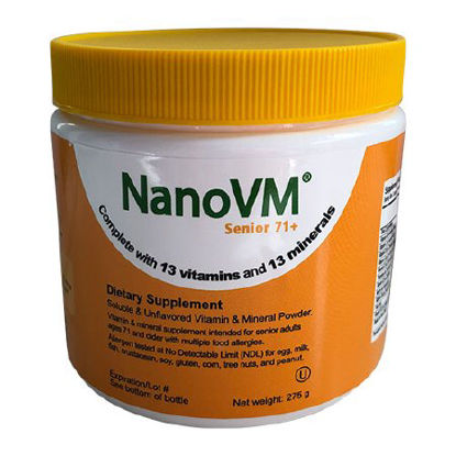 Picture of Oral Supplement NanoVM® Senior 71+ Unflavored Powder 275 Gram Jar1171