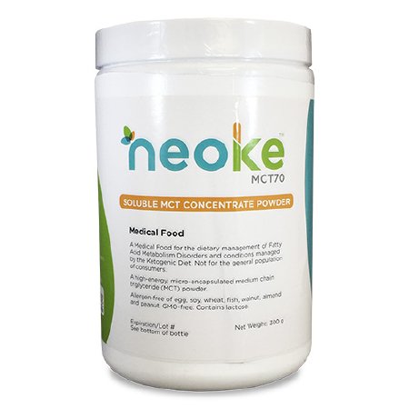 Picture of Oral Supplement / Tube Feeding Formula neoKe MCT 70 Flavored Powder 300 Gram Can6004