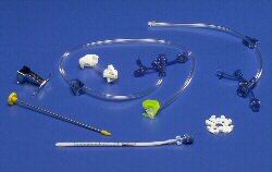 Picture of Skin Level Non-Balloon Gastrostomy Kit Entristar™ 16 Fr. 2.4 cm Tube Polyurethane Sterile8884741656