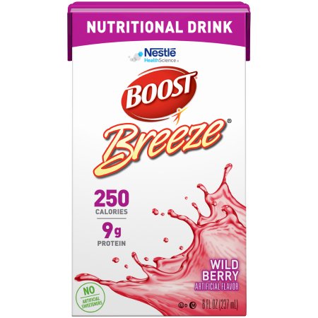 Picture of Oral Supplement Boost Breeze® Wild Berry Flavor Ready to Use 8 oz. Carton18660000