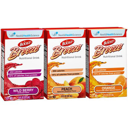 Picture of Oral Supplement Boost Breeze® Variety Flavor Ready to Use 8 oz. Carton10043900186006