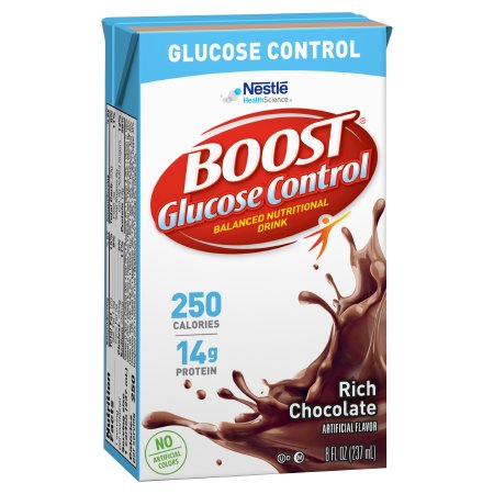 Picture of Oral Supplement Boost Glucose Control® Rich Chocolate Flavor Ready to Use 8 oz. Carton10043900360208