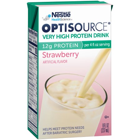 Picture of Oral Supplement Optisource® Strawberry Flavor Ready to Use 8 oz. Carton00043900174815
