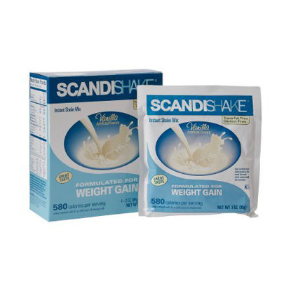 Picture of Oral Supplement Scandishake® Vanilla Flavor Powder 3 oz. Individual Packet58914080044