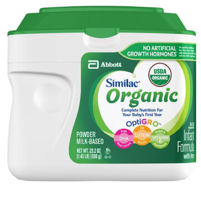 Picture of Infant Formula Similac® Organic with Iron 23.2 oz. Canister Powder50821