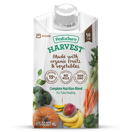 Picture of Pediatric Oral Supplement / Tube Feeding Formula PediaSure® Harvest Complete Fruits and Vegetables Flavor 8 oz. Carton Ready to Use66670