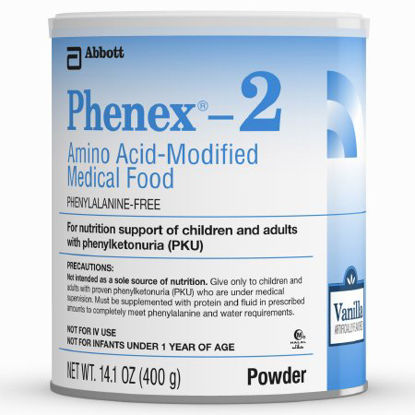 Picture of Amino Acid Modified Oral Supplement Phenex-2® Vanilla Flavor 14.1 oz. Can Powder55755