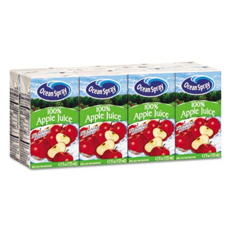 Picture of Aseptic Juice Boxes, 100% Apple, 4.2oz, 40/CartonOCS-23857