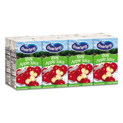 Picture of Aseptic Juice Boxes, 100% Apple, 4.2oz, 40/CartonOCS-23857