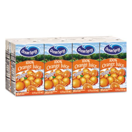 Picture of Aseptic Juice Boxes, 100% Orange, 4.2oz, 40/CartonOCS-23856