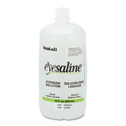 Picture of Fendall Eyesaline Eyewash Saline Solution Bottle Refill, 32 ozFND-3200045500EA