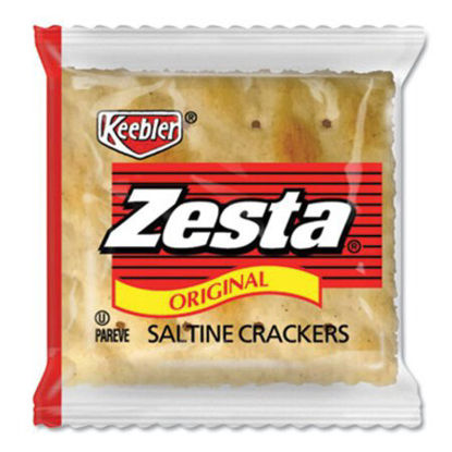 Picture of Zesta Saltine Crackers, 2 Crackers/Pack, 500 Packs/CartonKEB-01008