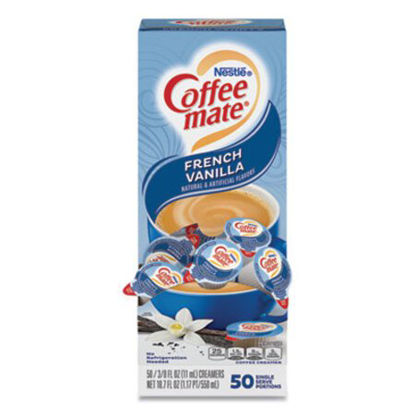 Picture of Liquid Coffee Creamer, French Vanilla, 0.38 oz Mini Cups, 50/BoxNES-35170BX