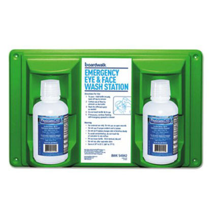 Picture of Emergency Eyewash Station, 16 oz Bottle, 2 Bottles/StationBWK-54842