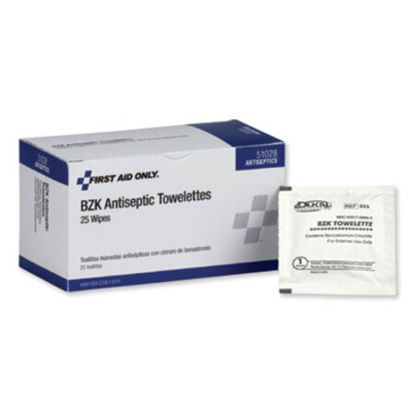 Picture of First Aid Antiseptic Towelettes, 25/BoxFAO-51028