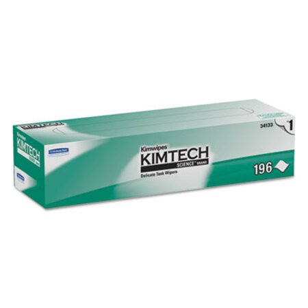 Picture of Kimwipes Delicate Task Wipers, 1-Ply, 11 4/5 x 11 4/5, 196/Box, 15 Boxes/CartonKCC-34133