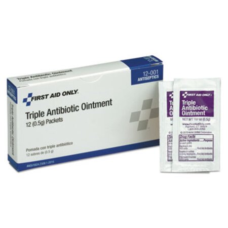 Picture of First Aid Kit Refill Triple Antibiotic Ointment, 12/BoxFAO-12001