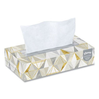 Picture of White Facial Tissue, 2-Ply, 125 Sheets/Box, 12 Boxes/CartonKCC-03076
