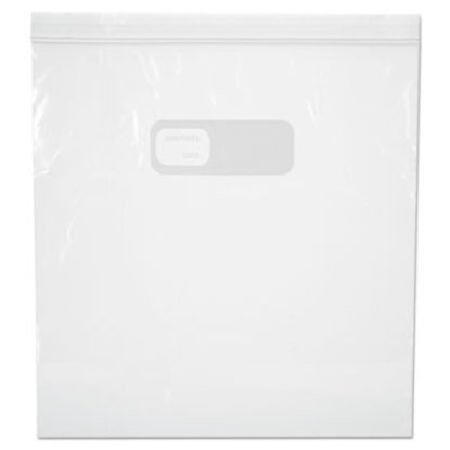 Picture of Reclosable Food Storage Bags, 1 gal, 1.75 mil, 10.5" x 11", Clear, 250/BoxBWK-1GALBAG