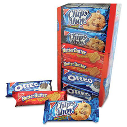 Picture of Variety Pack Cookies, Assorted, 1.75 oz Packs, 12 Packs/BoxNFG-04738