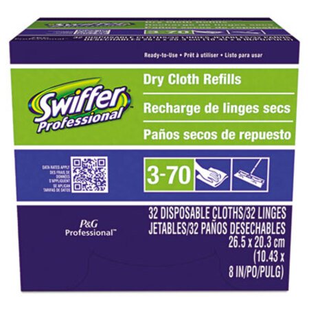 Picture of Dry Refill Cloths, White, 10 5/8" x 8", 32/BoxPGC-33407BX