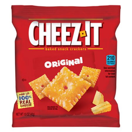 Picture of Cheez-It Crackers, 1.5 oz Single-Serving Snack Pack, 8/BoxKEB-12233