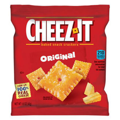 Picture of Cheez-It Crackers, 1.5 oz Single-Serving Snack Pack, 8/BoxKEB-12233