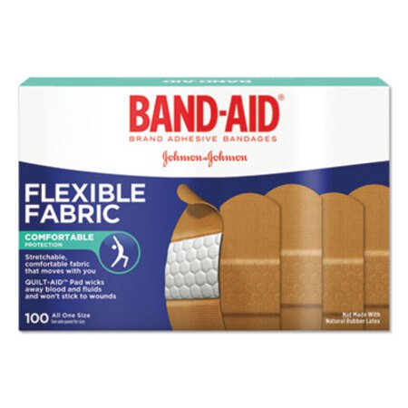 Picture of Flexible Fabric Adhesive Bandages, 1" x 3", 100/BoxJOJ-4444