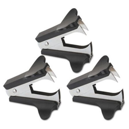 Picture of Jaw Style Staple Remover, Black, 3 per PackUNV-00700VP