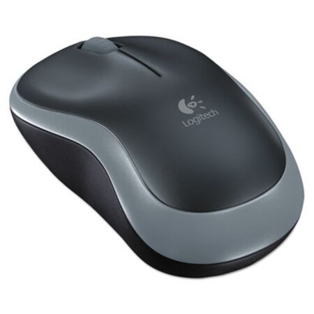 Picture of M185 Wireless Mouse, 2.4 GHz Frequency/30 ft Wireless Range, Left/Right Hand Use, BlackLOG-910002225